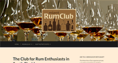 Desktop Screenshot of miamirumclub.com
